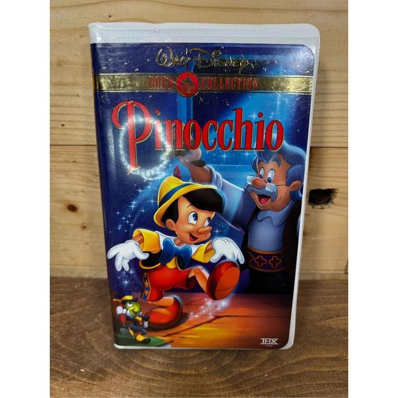 Disney Other - Walt Disney Pinocchio VHS 60th Anniversary Gold Collection Digitally Remastered